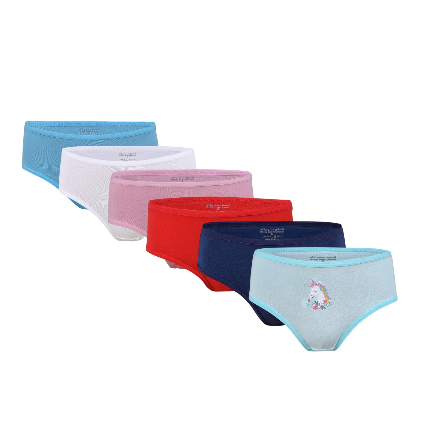 Girls Panties 6 pack