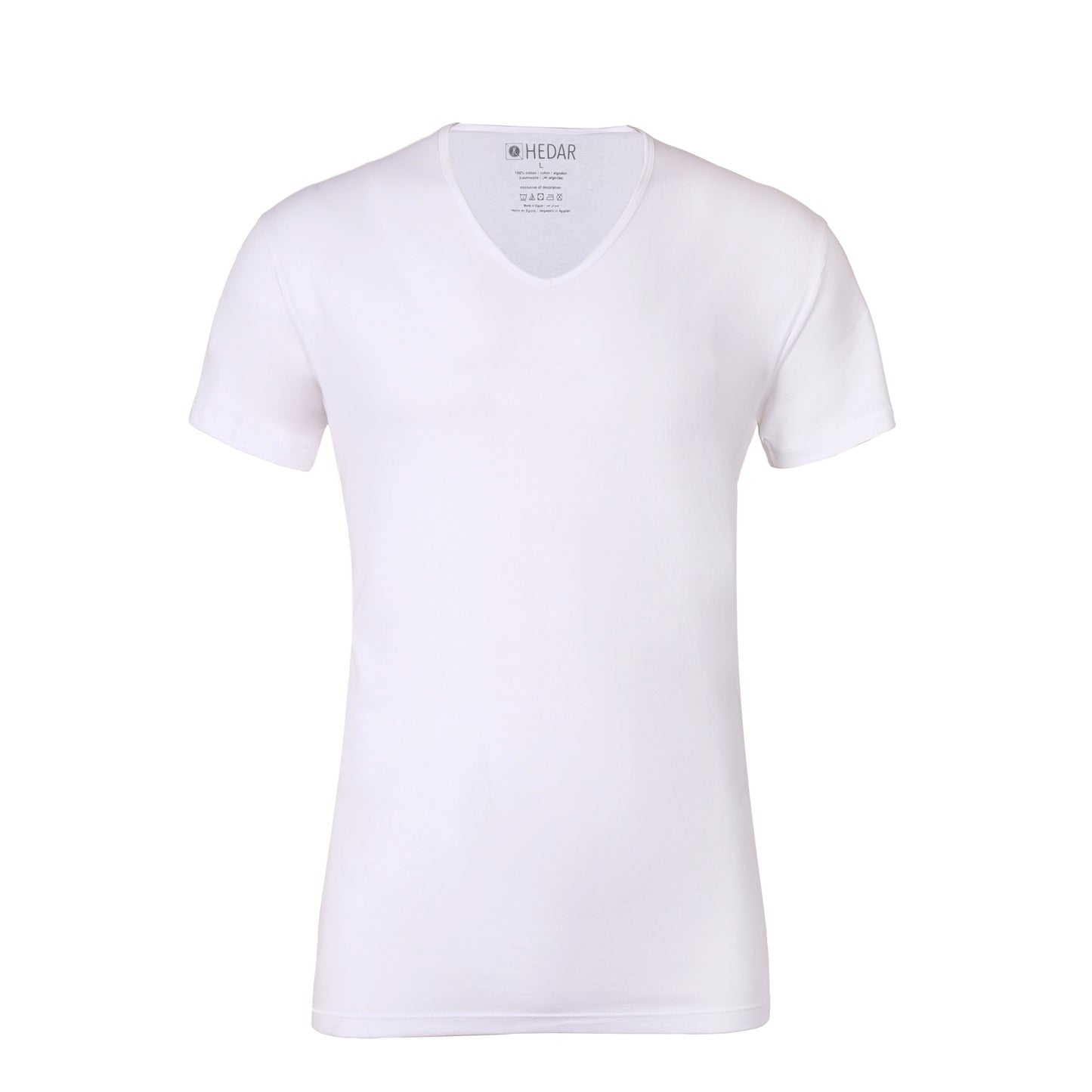 Hedar Men half sleeve shirt 100% Cotton 3 pack