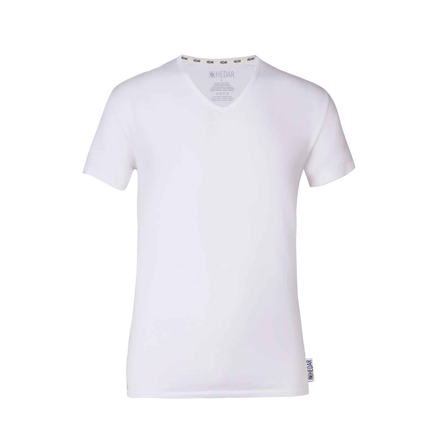 Hedar Men half sleeve shirt Cotton stretch