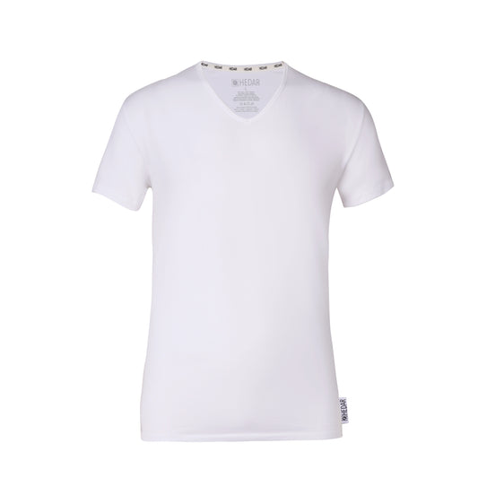 Hedar Men half sleeve shirt Cotton stretch
