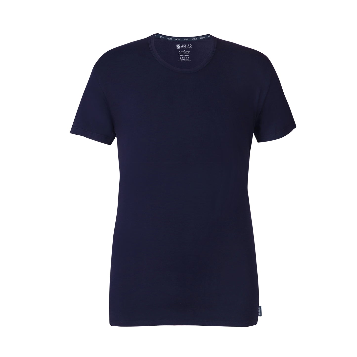 Hedar Men half sleeve shirt Cotton stretch